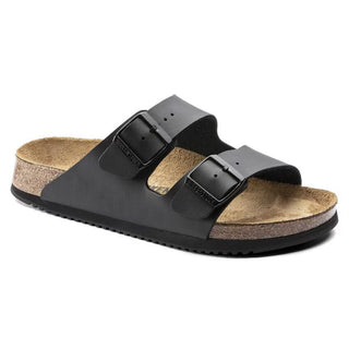 Birkenstock Arizona PROF Birko - Flor - Black - Daley Footwear