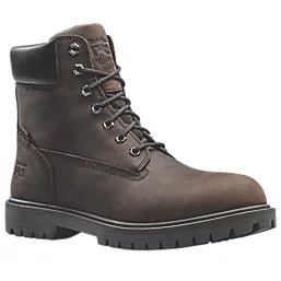 Timberland Pro Iconic Waterproof Safety Boots - Brown - Daley Footwear